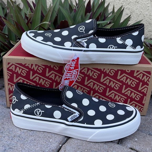 VANS CLASSIC SLIP ON SF Polka V-Dot WMNS - Picture 2 of 16